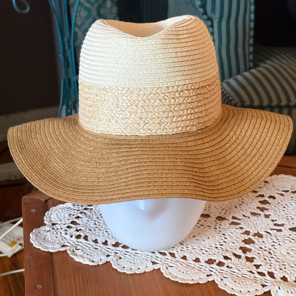 Bucket Straw Hat packable David and Young women’s accessories nwot!#appleorchard